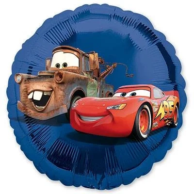 Фольгована кулька Тачки V45