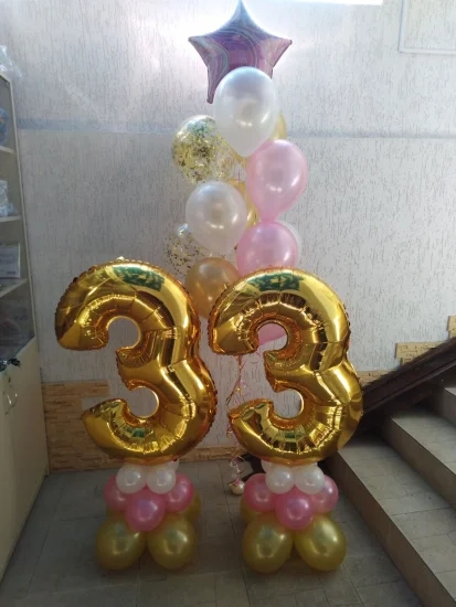 Композиція з кульок  №42