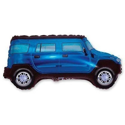 Фольгована фігура Джип синій
