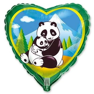 Фольгована кулька Панди