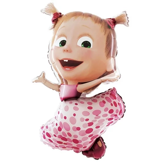 Фольгована фігура Маша з хвостиками