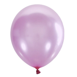 Латексна гелієва кулька Перламутр рожевий Pink 073