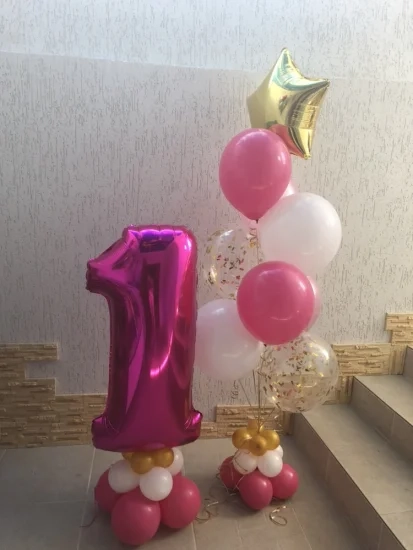 Композиція з кульок  №1