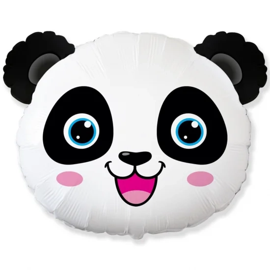 Фольгована фігура Панда голова