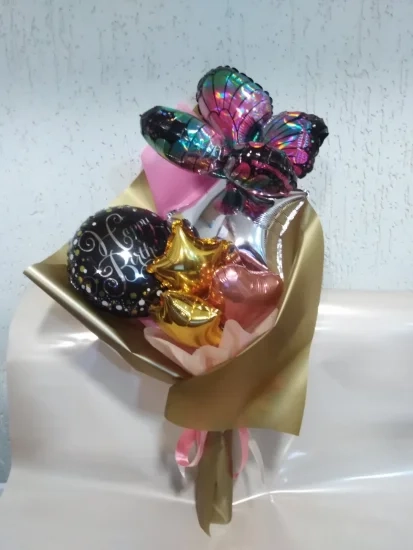 Букет Happy birthday метелик