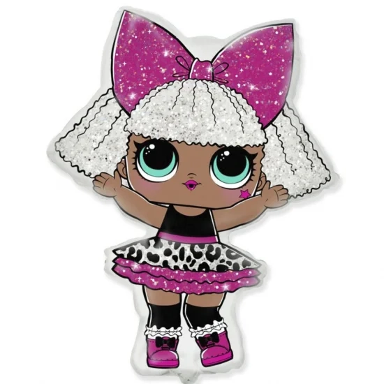 Фольгована фігура Лялька Лол Діва