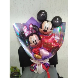 Букет Happy birthday Міккі і Мінні Маус