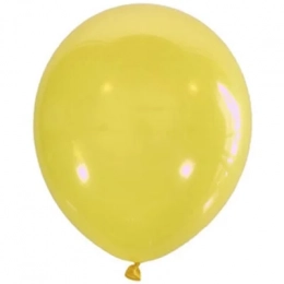 Латексна гелієва кулька жовтий Yellow 041