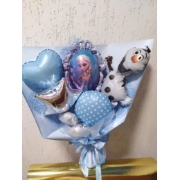 Букет Фроузен голубий