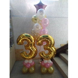 Композиція з кульок  №42