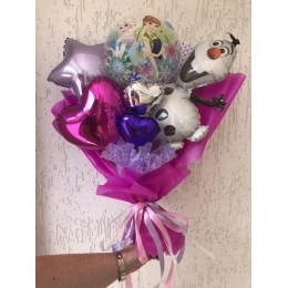 Букет Олаф рожевий