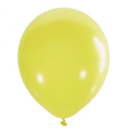 Латексна гелієва кулька Пастель жовтий Yellow 001