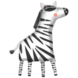 Фольгована фігура Зебра 2