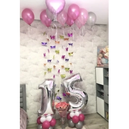 Композиція з кульок  №31