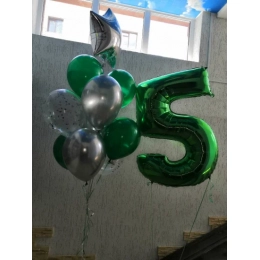 Композиція з кульок  №37