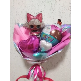 Букет Happy birthday Лол Діва