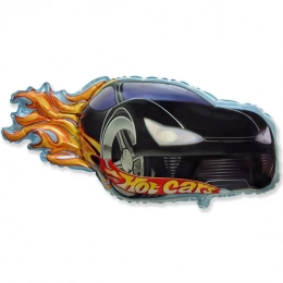 Фольгована фігура Хот карс чорна