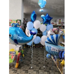 Композиція з кульок  №19