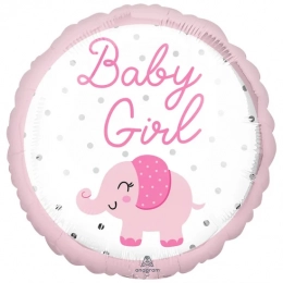Фольгована кулька Слоненя Baby girl