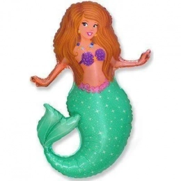 Фольгована фігура Русалочка