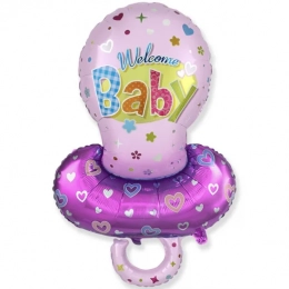 Фольгована фігура Соска рожева