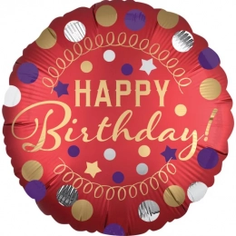 Фольгована кулька HB Свято сатин S40