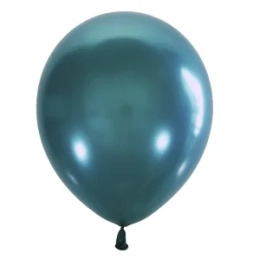 Латексна гелієва кулька Металік GREEN TEAL 029