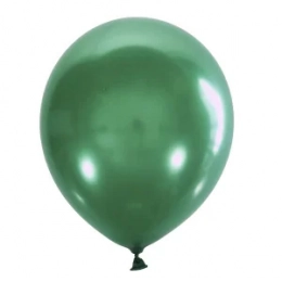 Латексна гелієва кулька Металік зелений GREEN 028