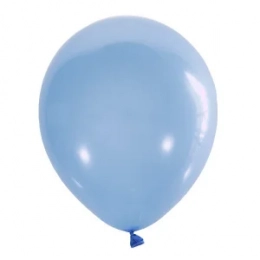 Латексна гелієва кулька Пастель світло-синій Light Blue 002