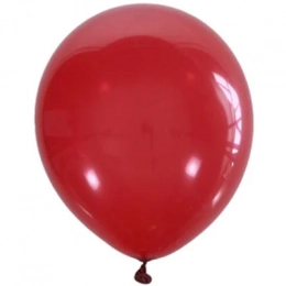 Латексна гелієва кулька червоний Cherry Red 058