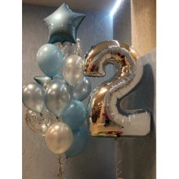 Композиція з кульок  №10